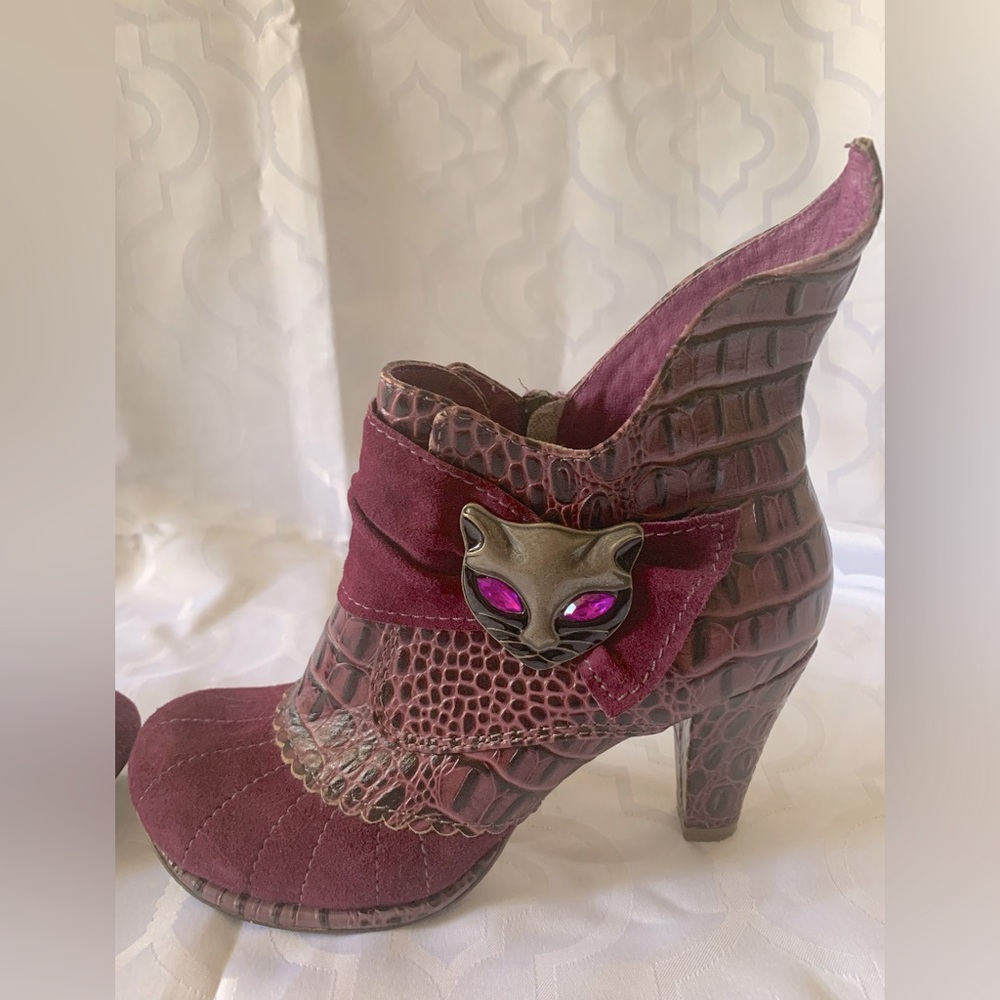 Irregular Choice Miaows Booties EUC